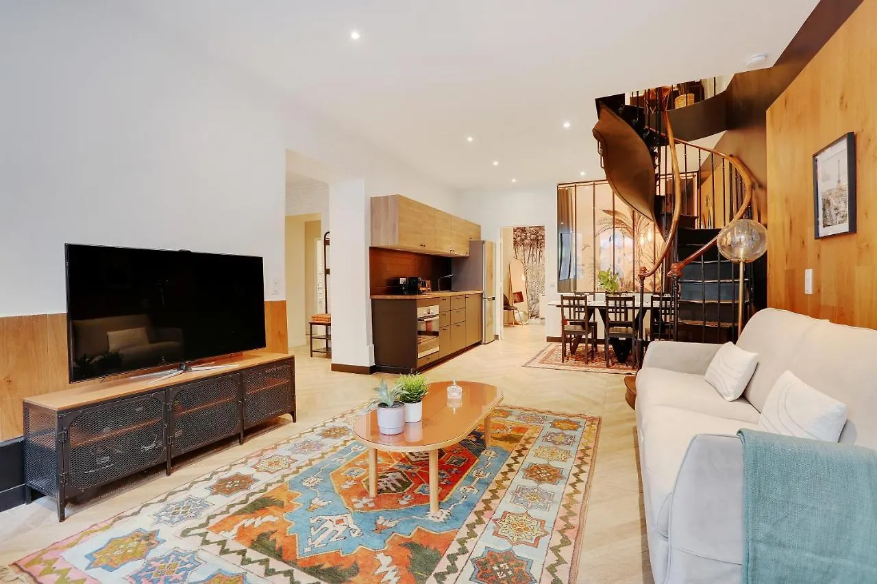 Spacious - 4br-10p - Place De La Republique 公寓 *
